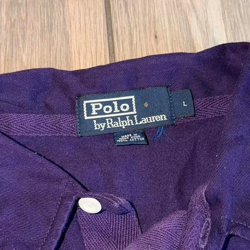 Polo by Ralph Lauren Long Sleeve Polo Shirt - Size L